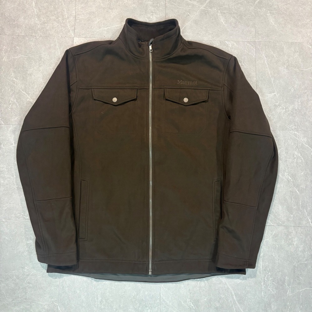 Brown marmot jacket